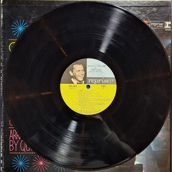 SINATRA AT THE SANDS LP vinyl - Picture 6 of 13